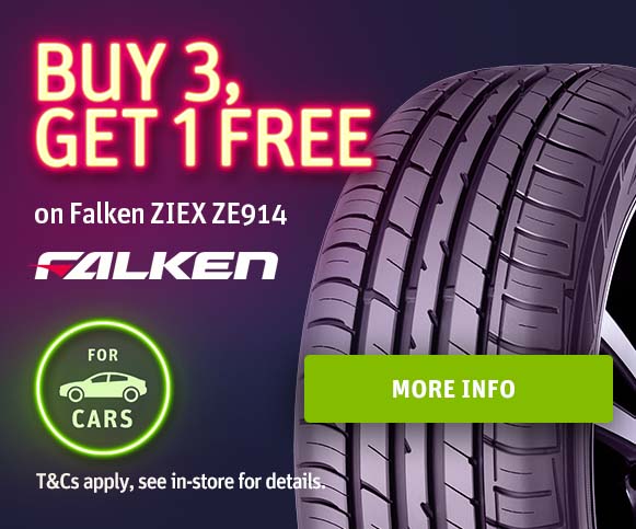 Buy 3 Get 1 Free Falken ZIEX ZE914
